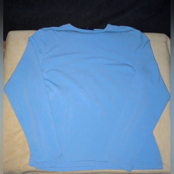 Burberry London light blue long sleeve Tshirt size medium - Picture 8 of 12